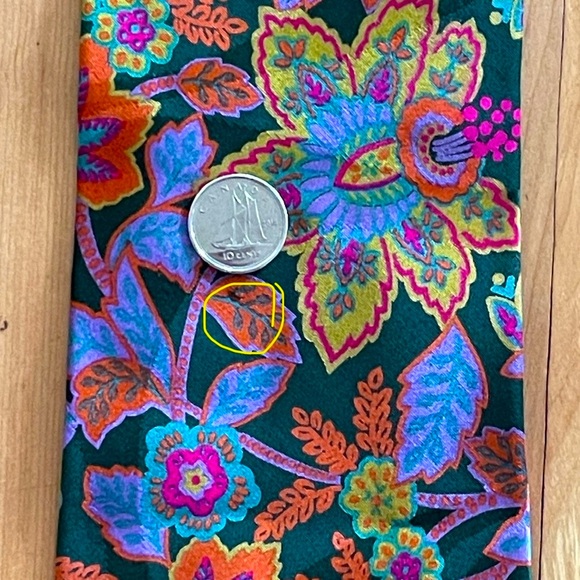 Kenzo Colorful Floral Print Silk Tie - Picture 12 of 16